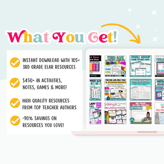 3rd Grade Ultimate ELAR Bundle