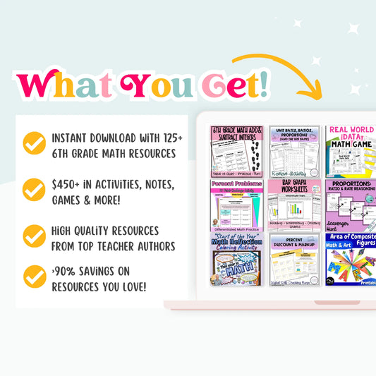 6th Grade Ultimate Math Bundle
