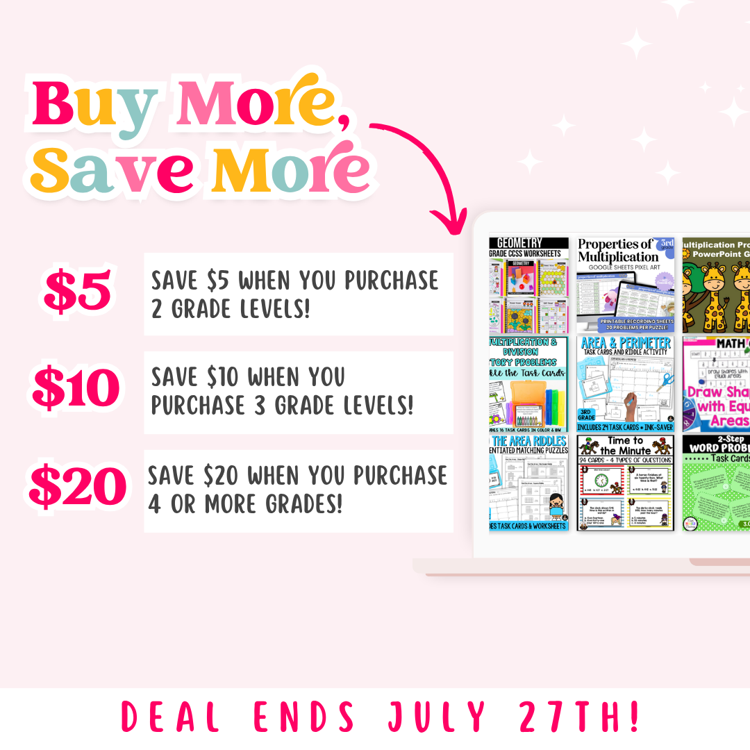 3rd Grade Ultimate Math Bundle