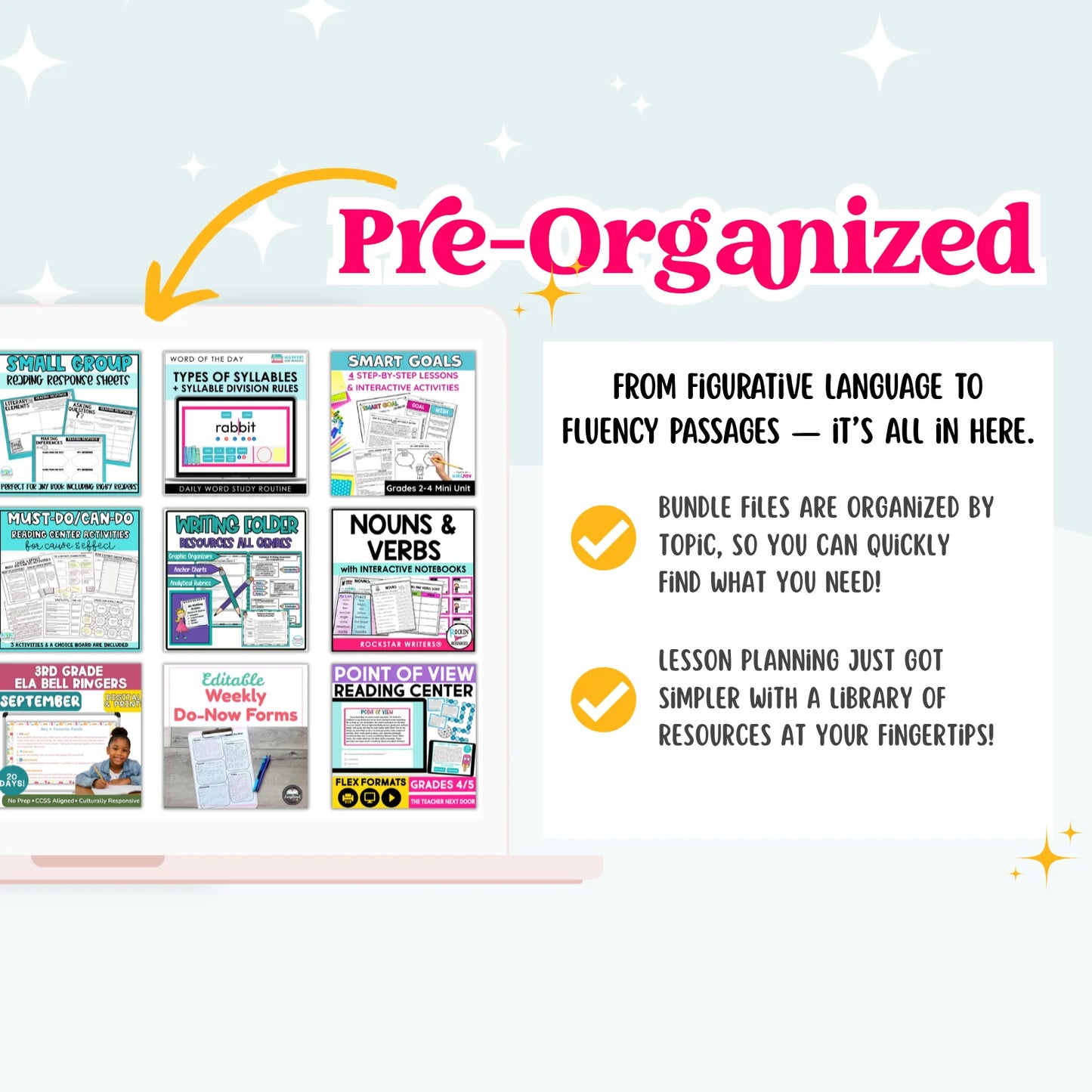3rd Grade Ultimate ELAR Bundle