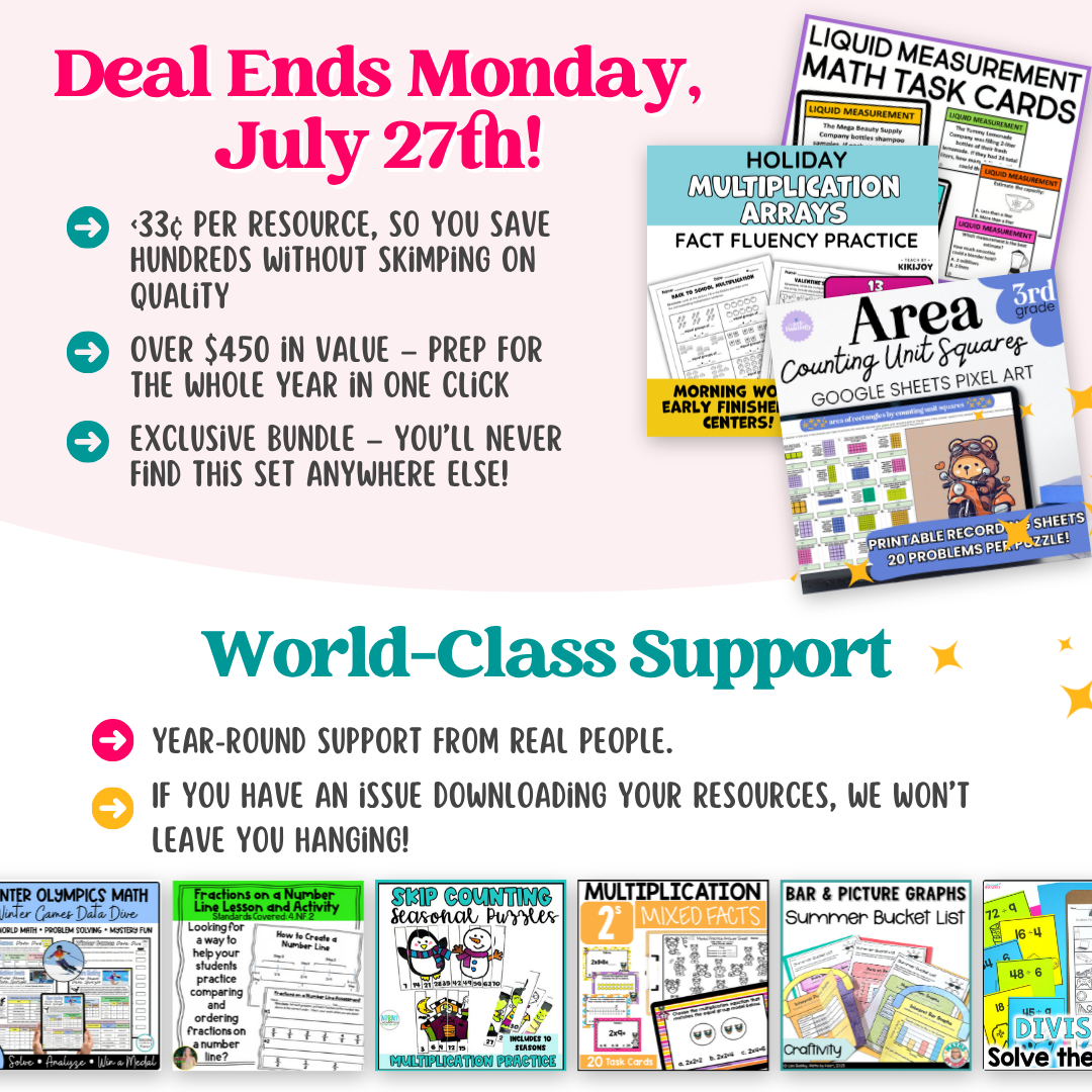 3rd Grade Ultimate Math Bundle