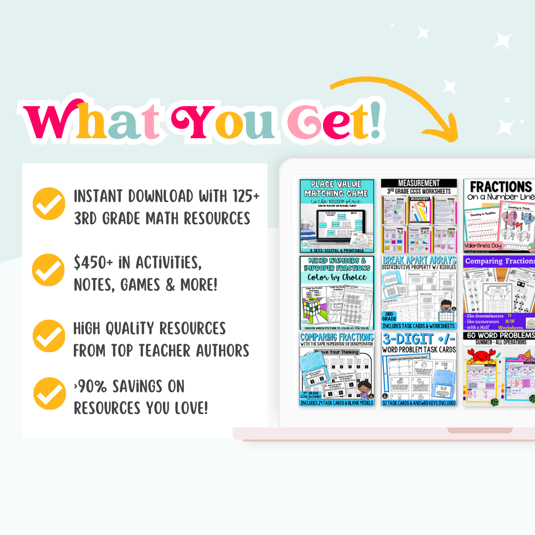 3rd Grade Ultimate Math Bundle