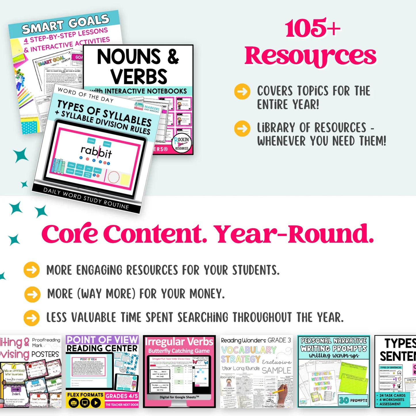 3rd Grade Ultimate ELAR Bundle