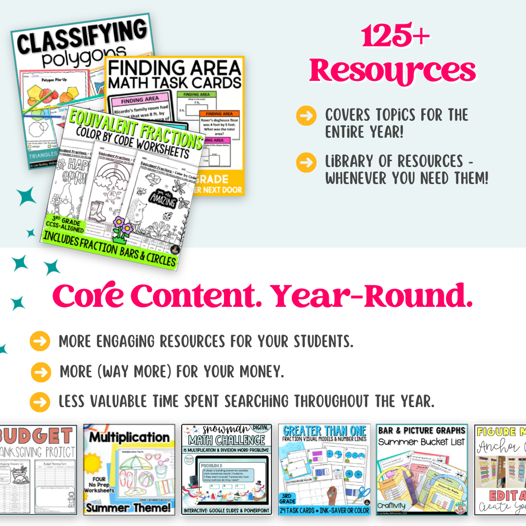 3rd Grade Ultimate Math Bundle