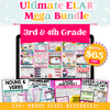 3rd & 4th Grade Ultimate ELAR Mega Bundle