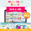 3rd & 4th Grade Mega Math Bundle