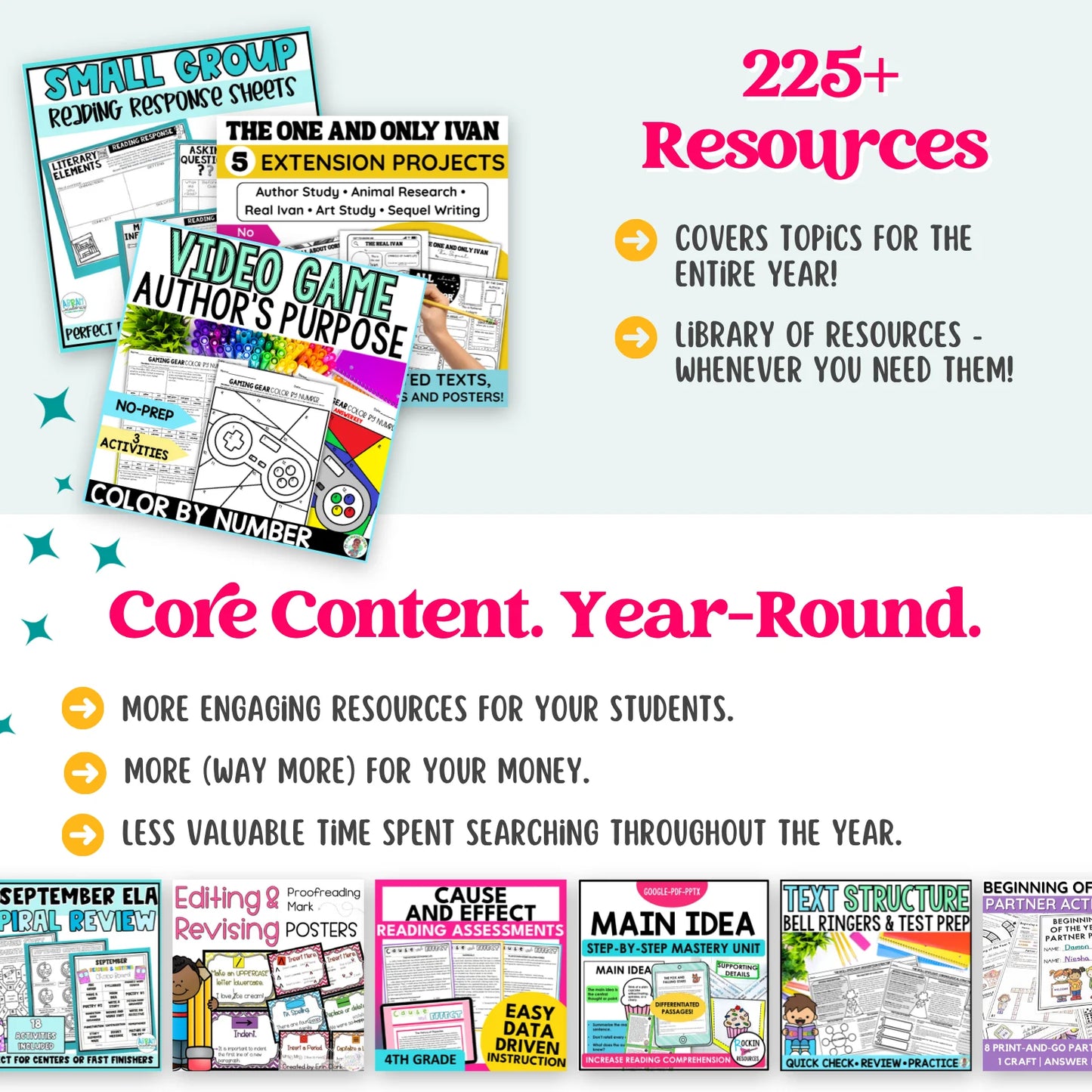 3rd & 4th Grade Ultimate ELAR Mega Bundle