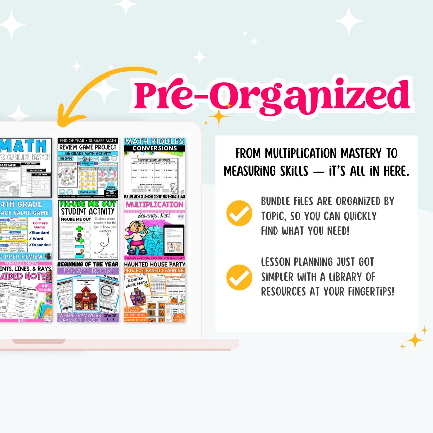 4th Grade Ultimate Math Bundle