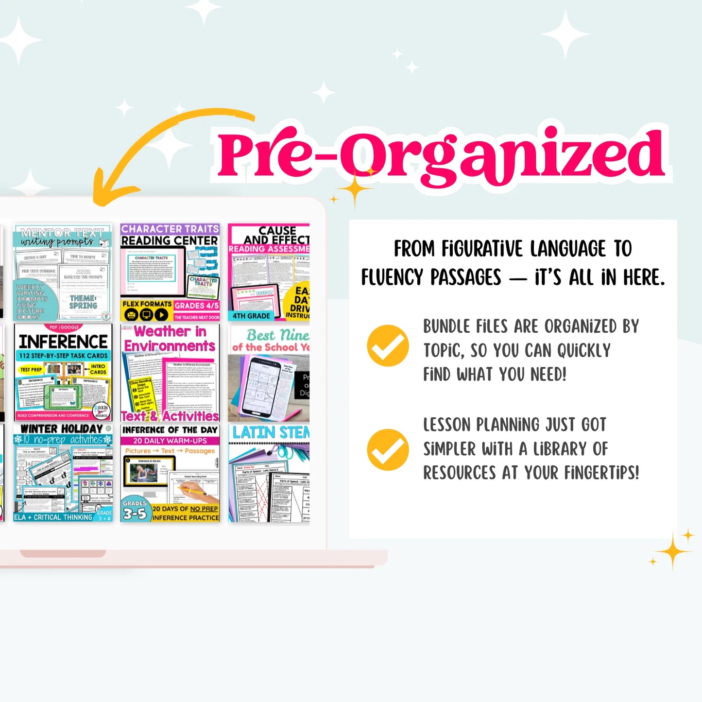 4th Grade Ultimate ELAR Bundle