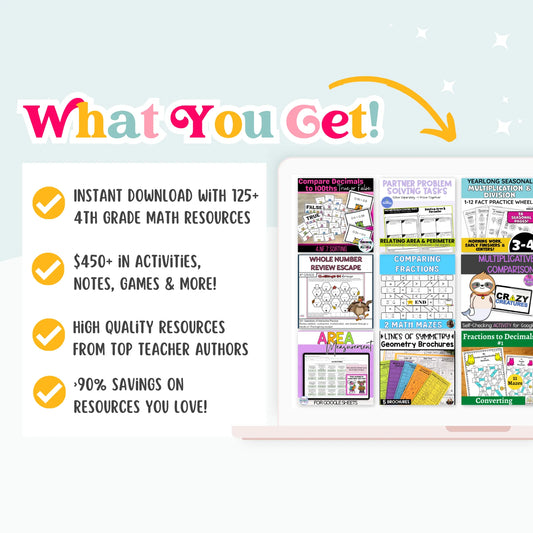 4th Grade Ultimate Math Bundle