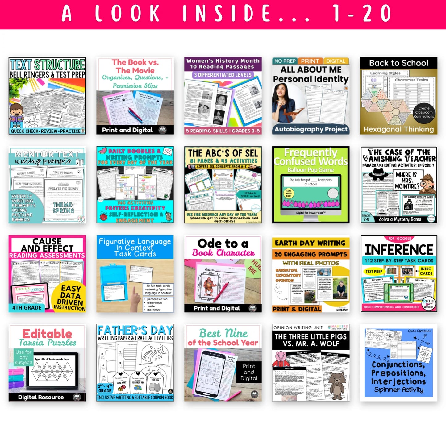 4th Grade Ultimate ELAR Bundle