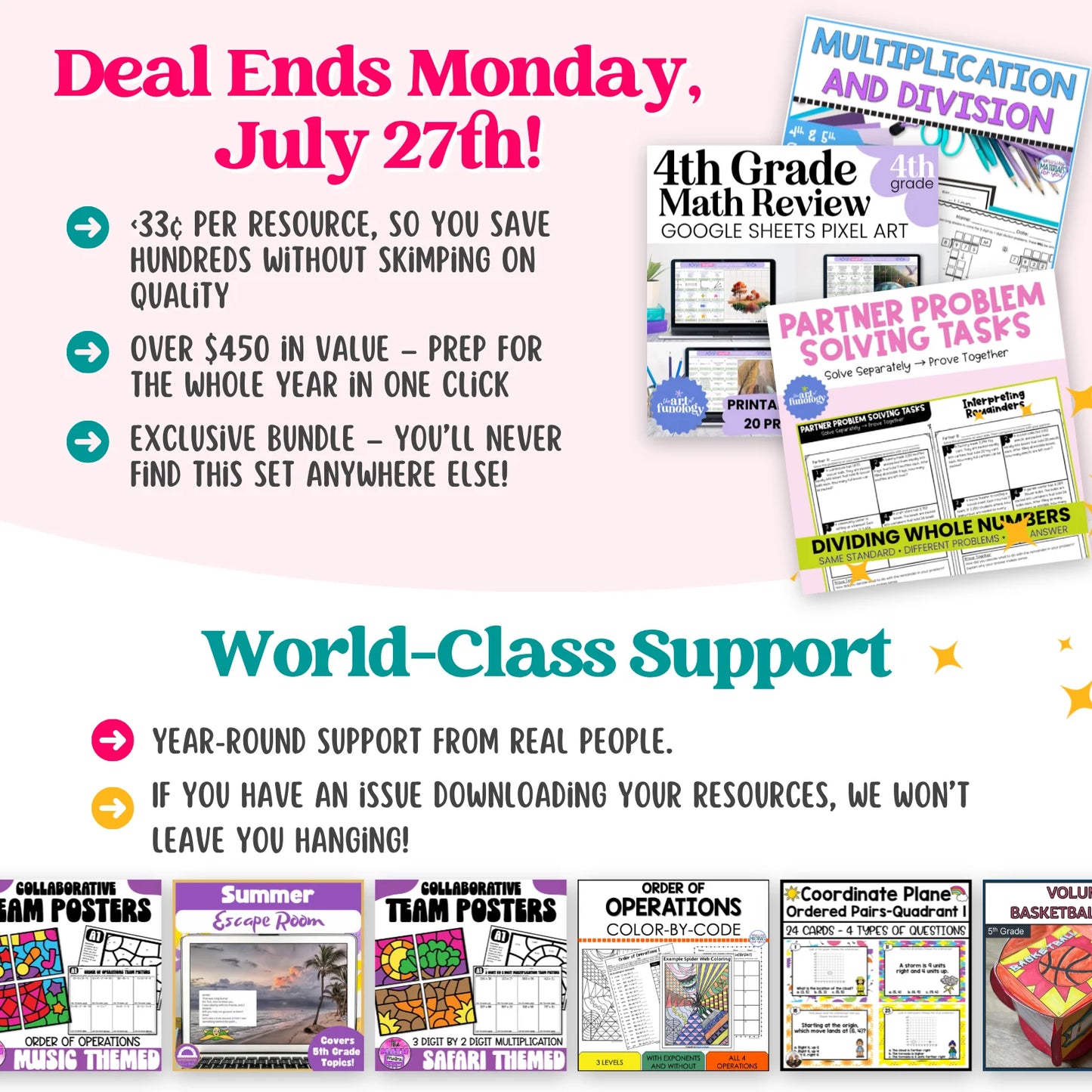 5th Grade Ultimate Math Bundle