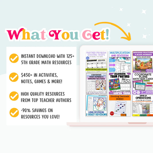 5th Grade Ultimate Math Bundle