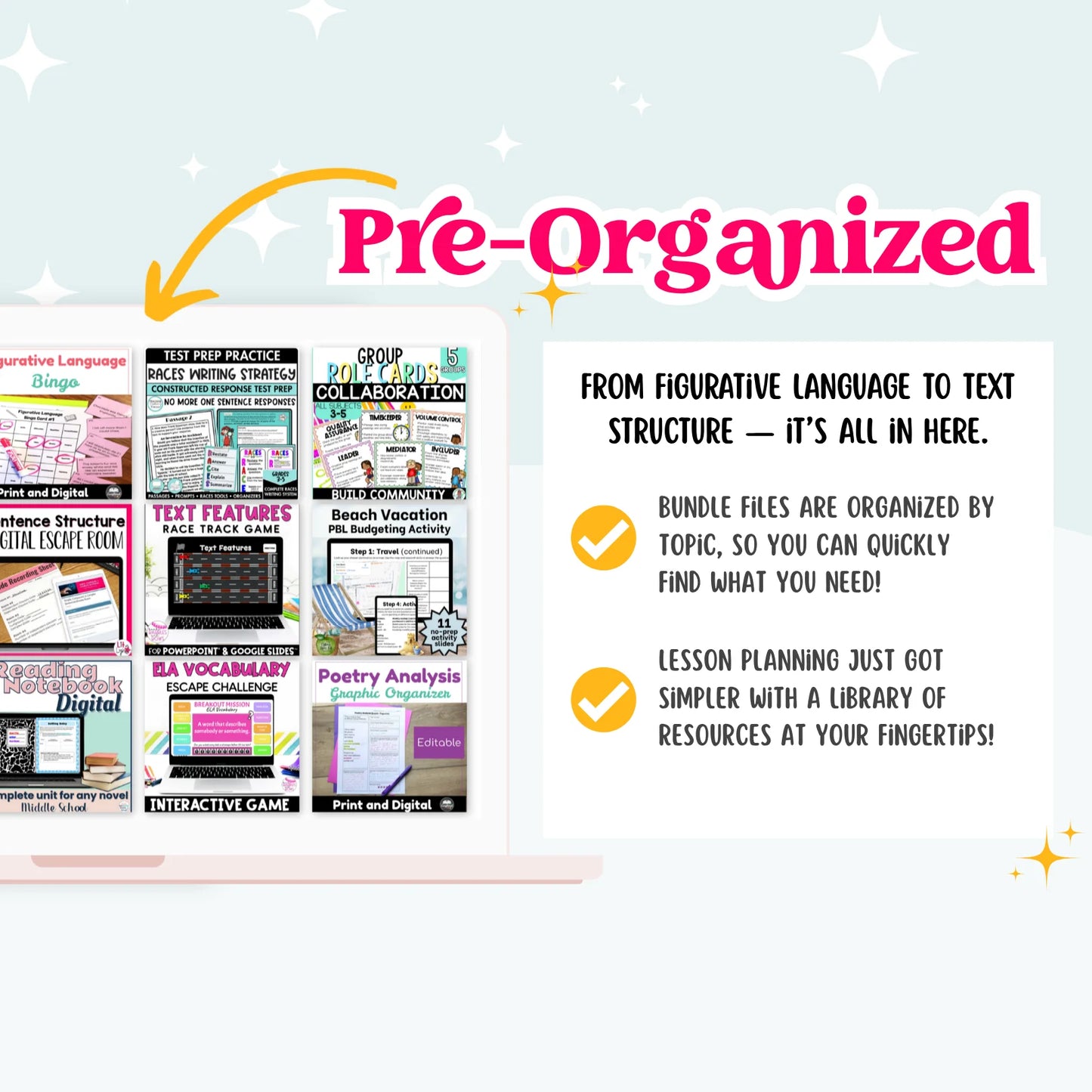 5th & 6th Grade ELAR Mega Bundle