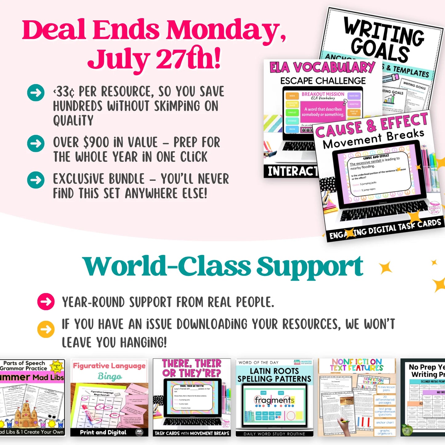 5th & 6th Grade Mega Math Bundle