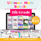 6th Grade Ultimate Math Bundle