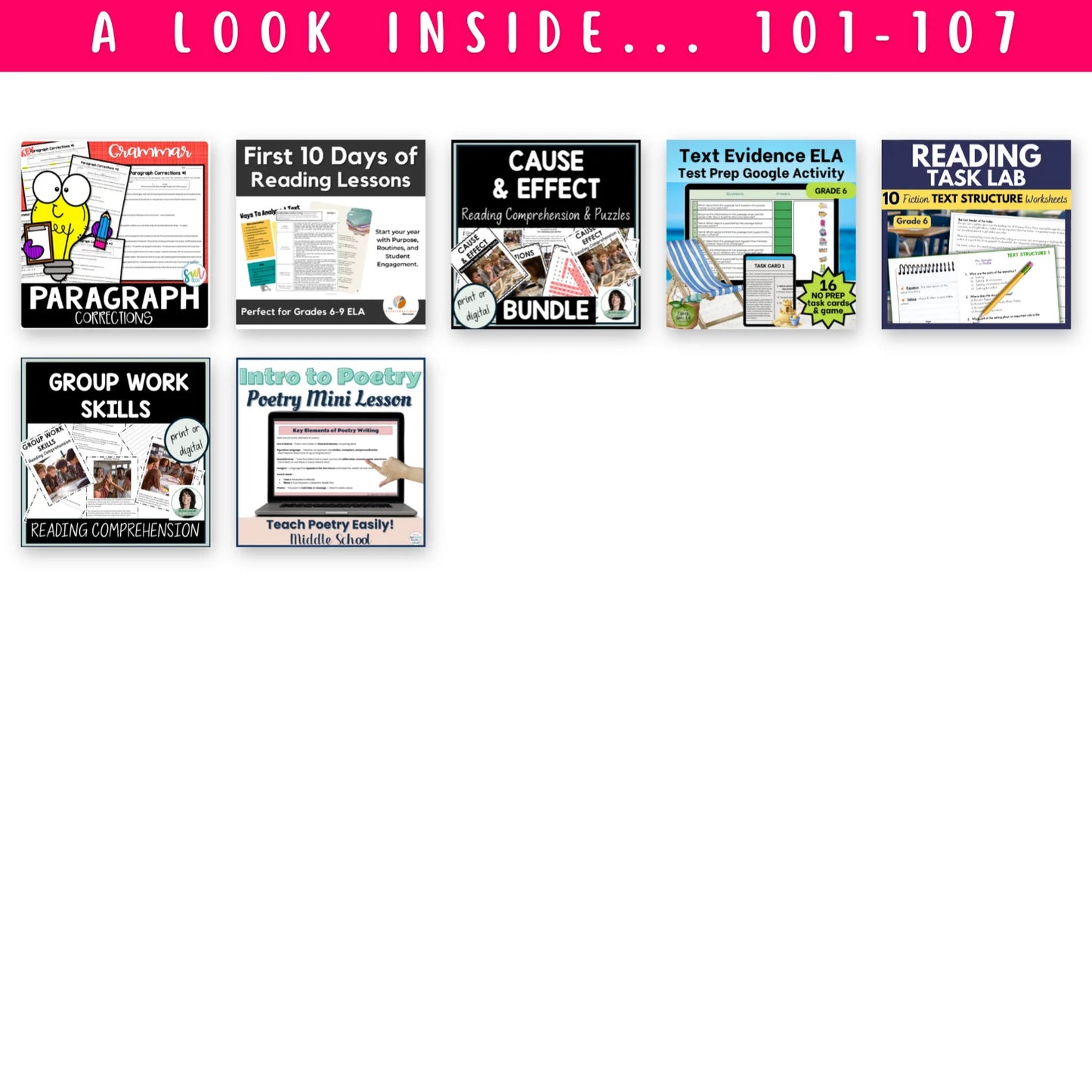 6th Grade Ultimate ELAR Bundle