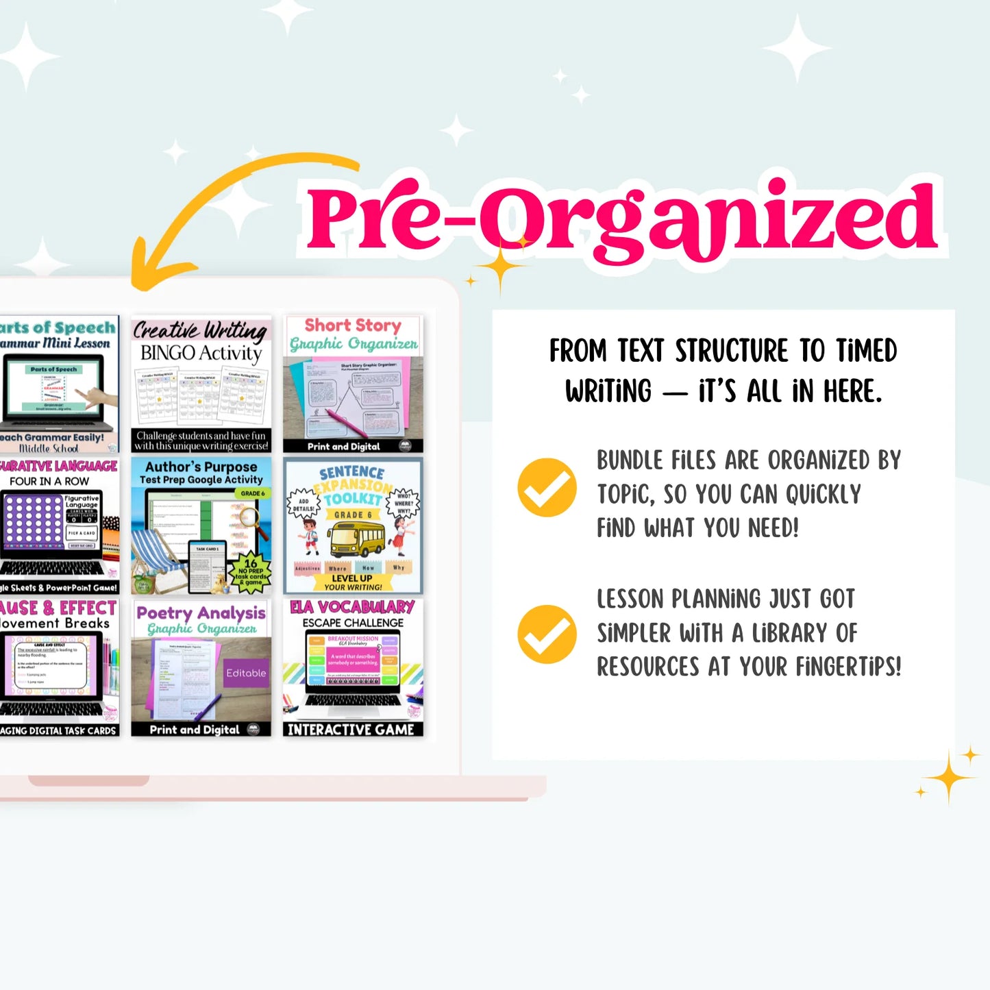 6th Grade Ultimate ELAR Bundle