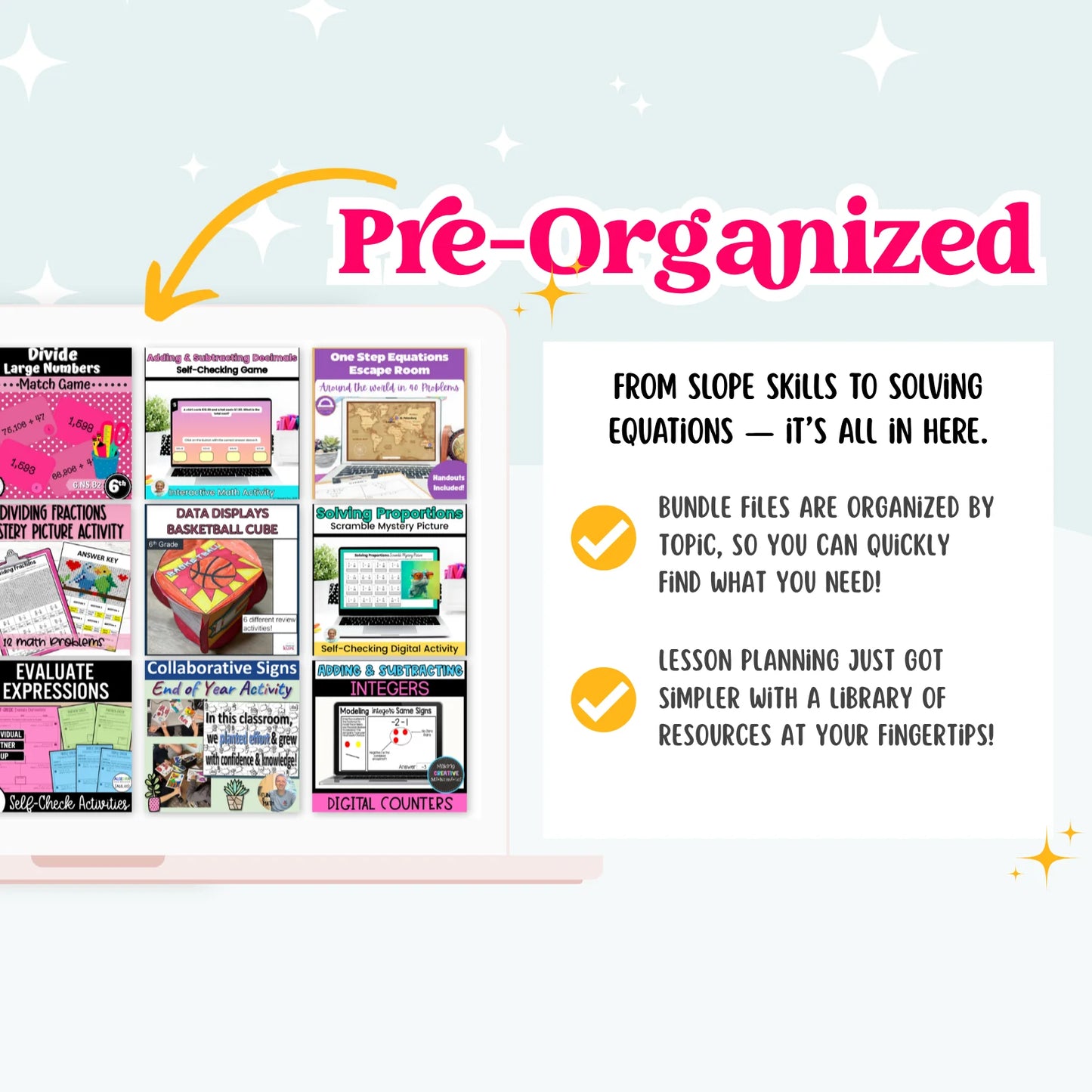 6th Grade Ultimate Math Bundle