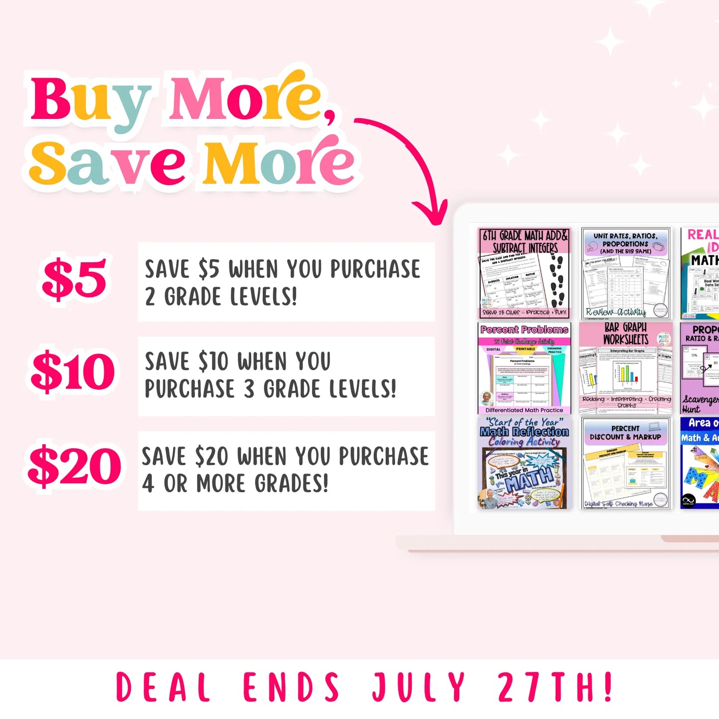 6th Grade Ultimate Math Bundle