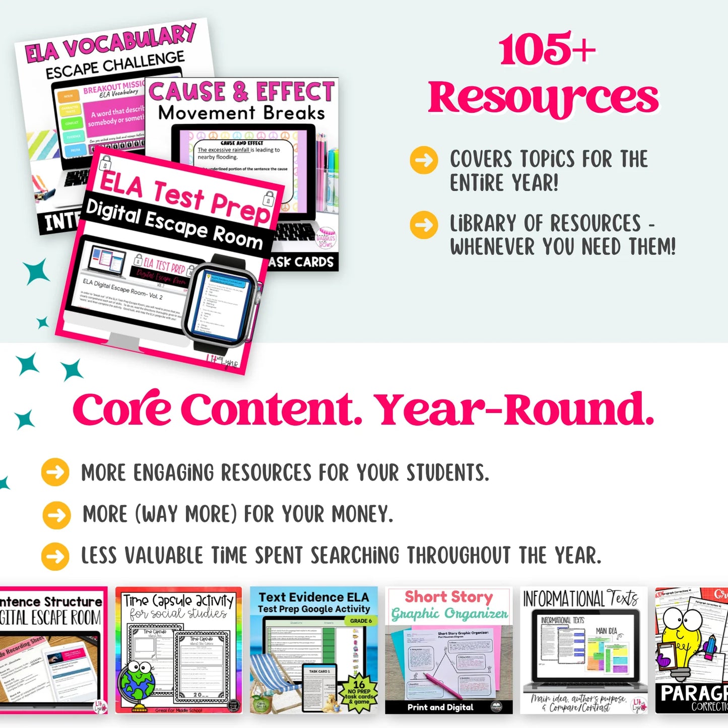 6th Grade Ultimate ELAR Bundle