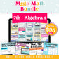 7th Grade - Algebra 1 Mega Math Bundle