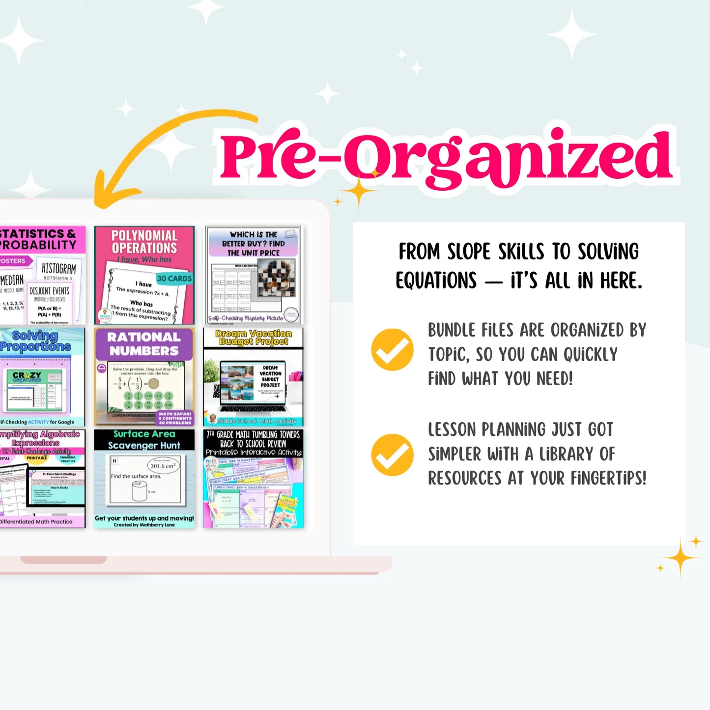 7th Grade Ultimate Math Bundle