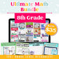 8th Grade Ultimate Math Bundle