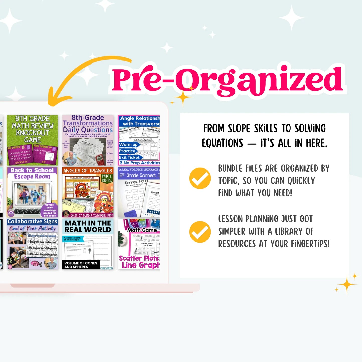 8th Grade Ultimate Math Bundle