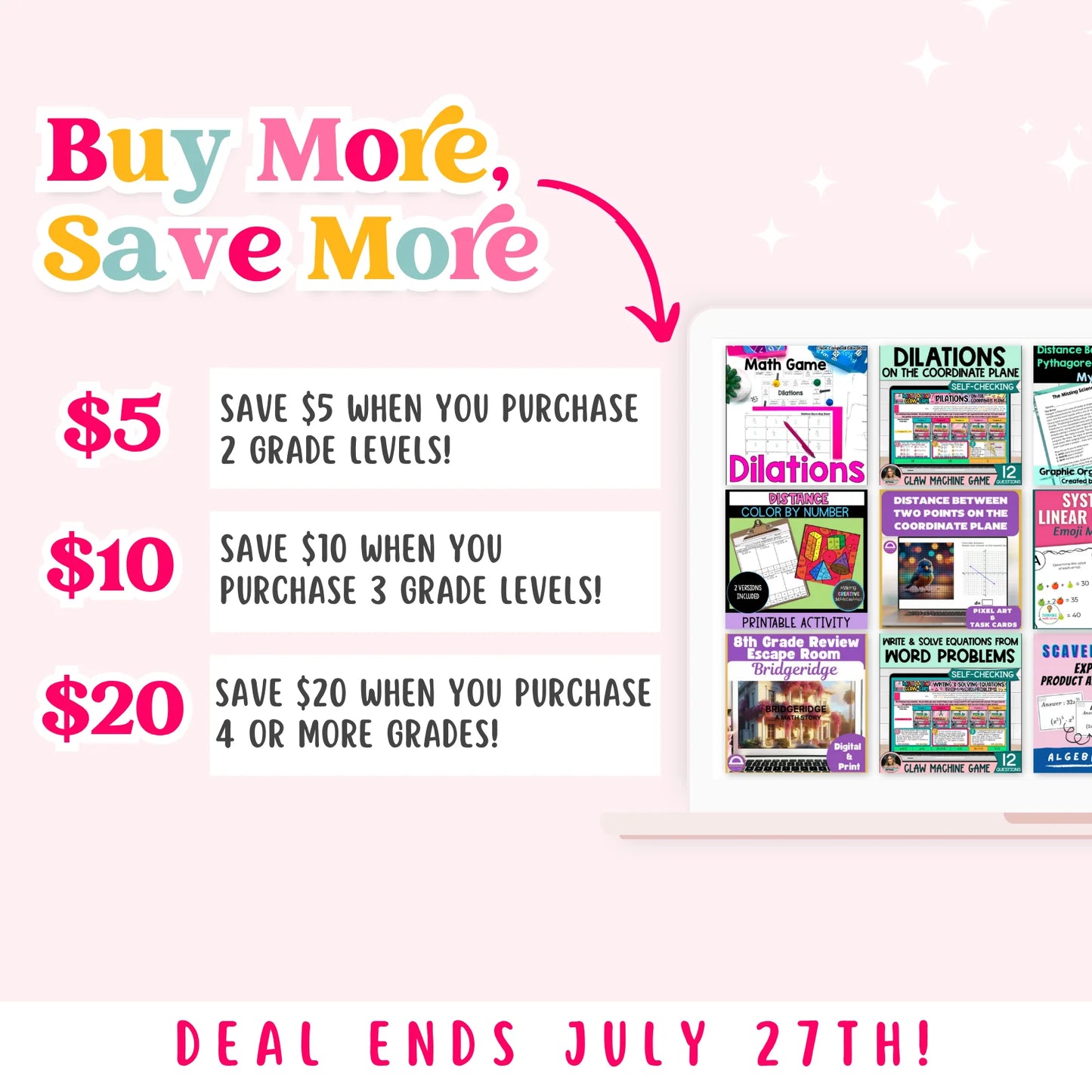 8th Grade Ultimate Math Bundle