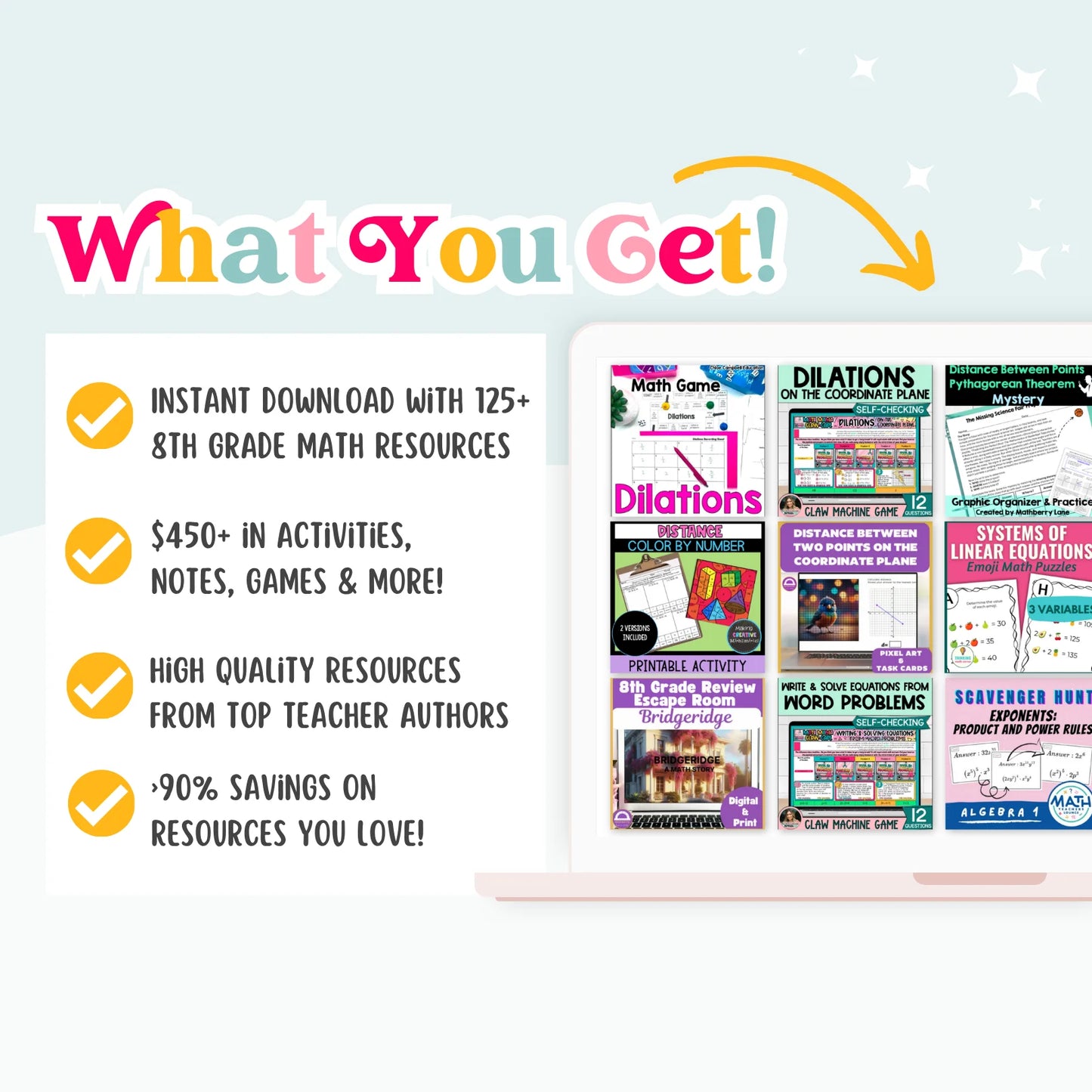 8th Grade Ultimate Math Bundle