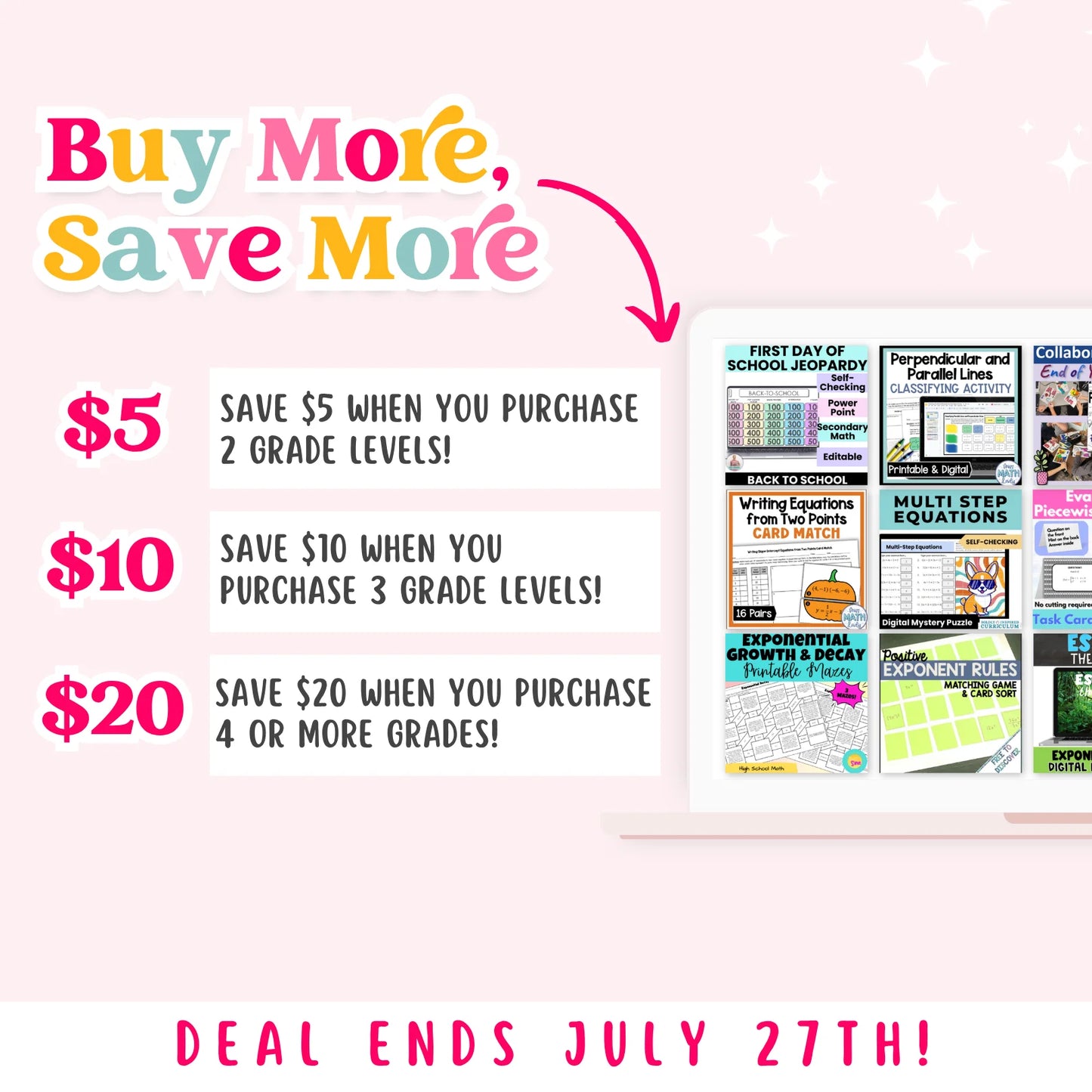 Algebra 1 Ultimate Math Bundle