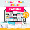 Calculus Ultimate Math Bundle