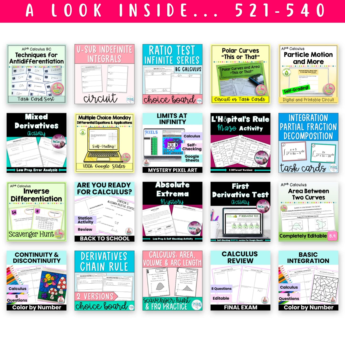 High School Mega Math Bundle