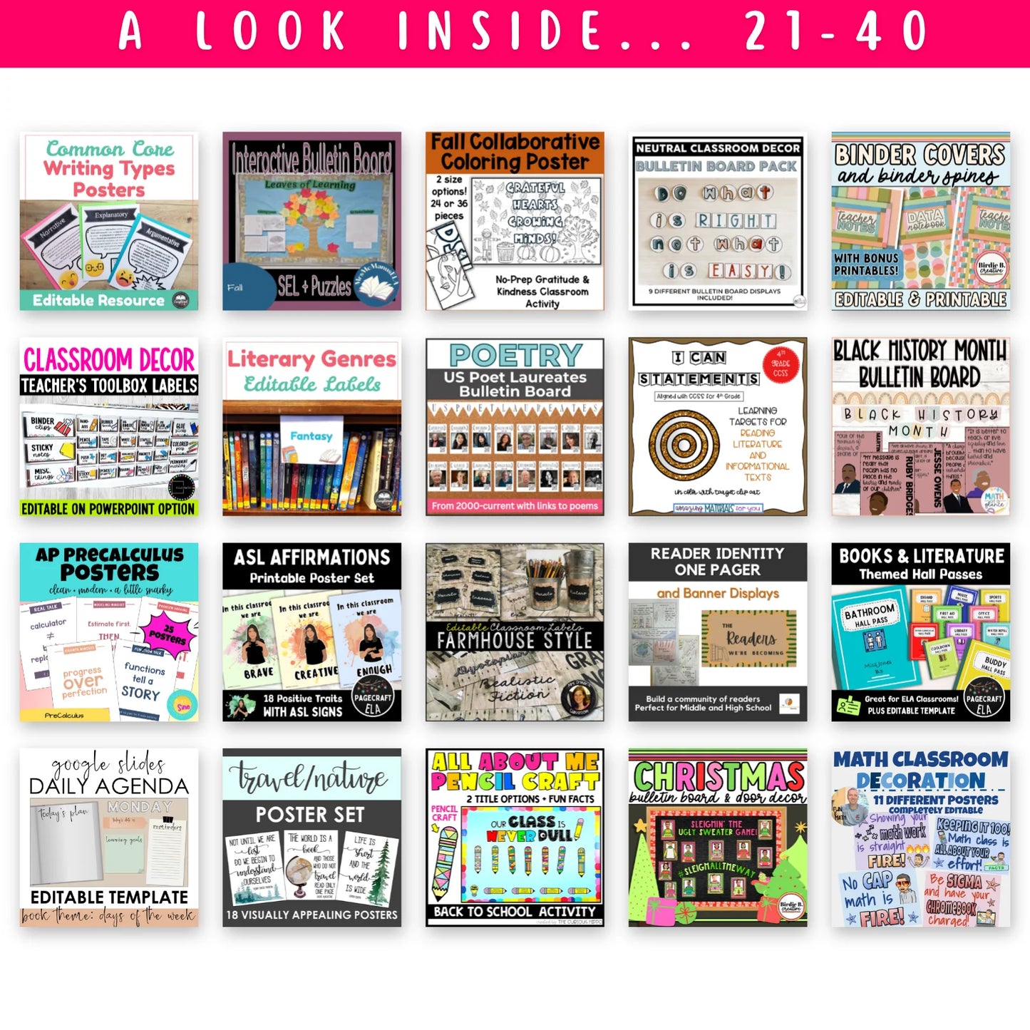 Ultimate Classroom Decor Bundle