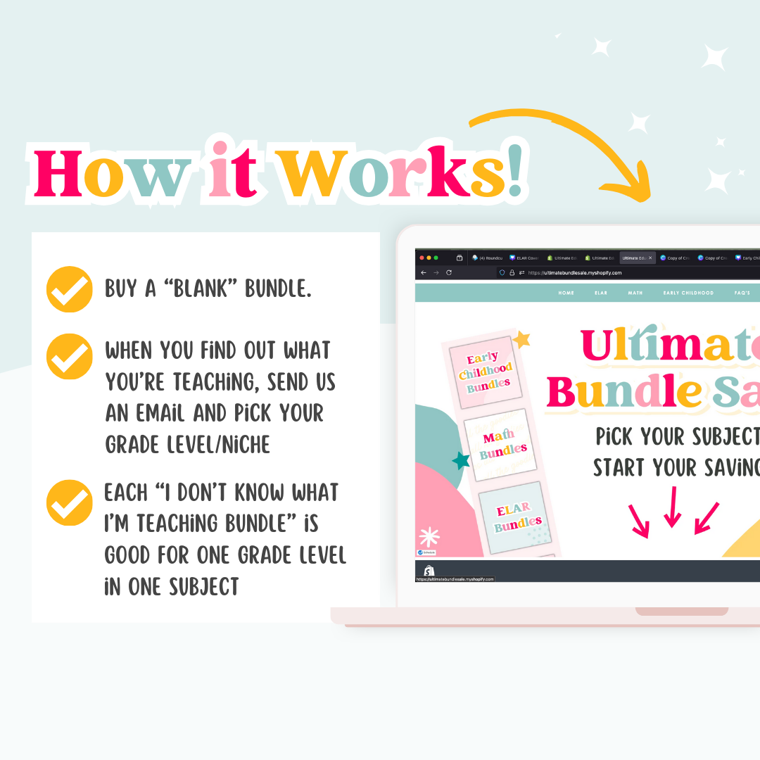 "I Don't Know What I'm Teaching Yet..." Ultimate Bundle