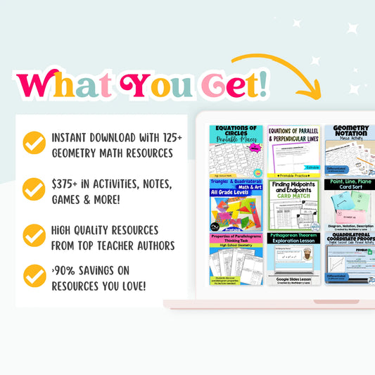 Geometry Ultimate Math Bundle