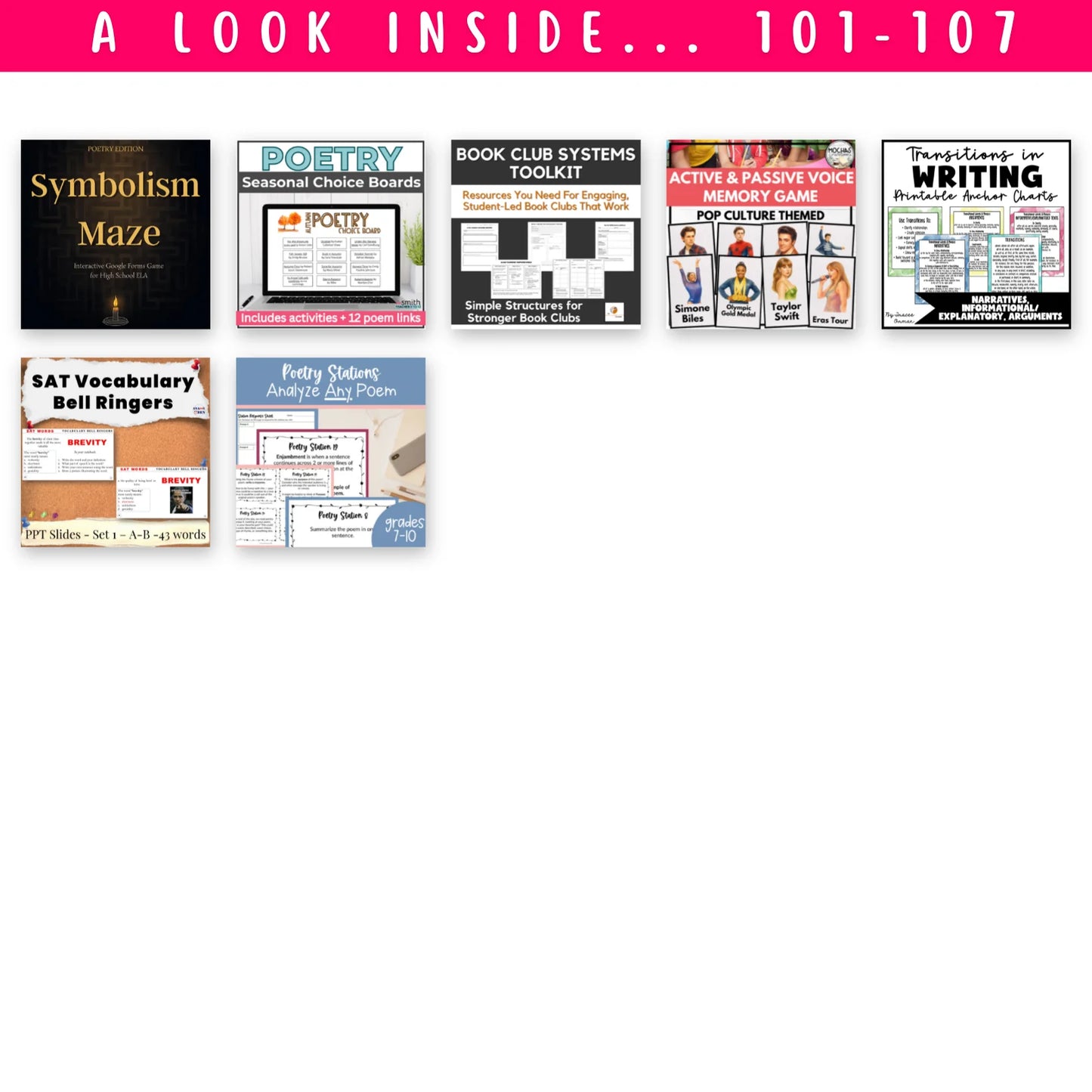 High School ELAR Bundle