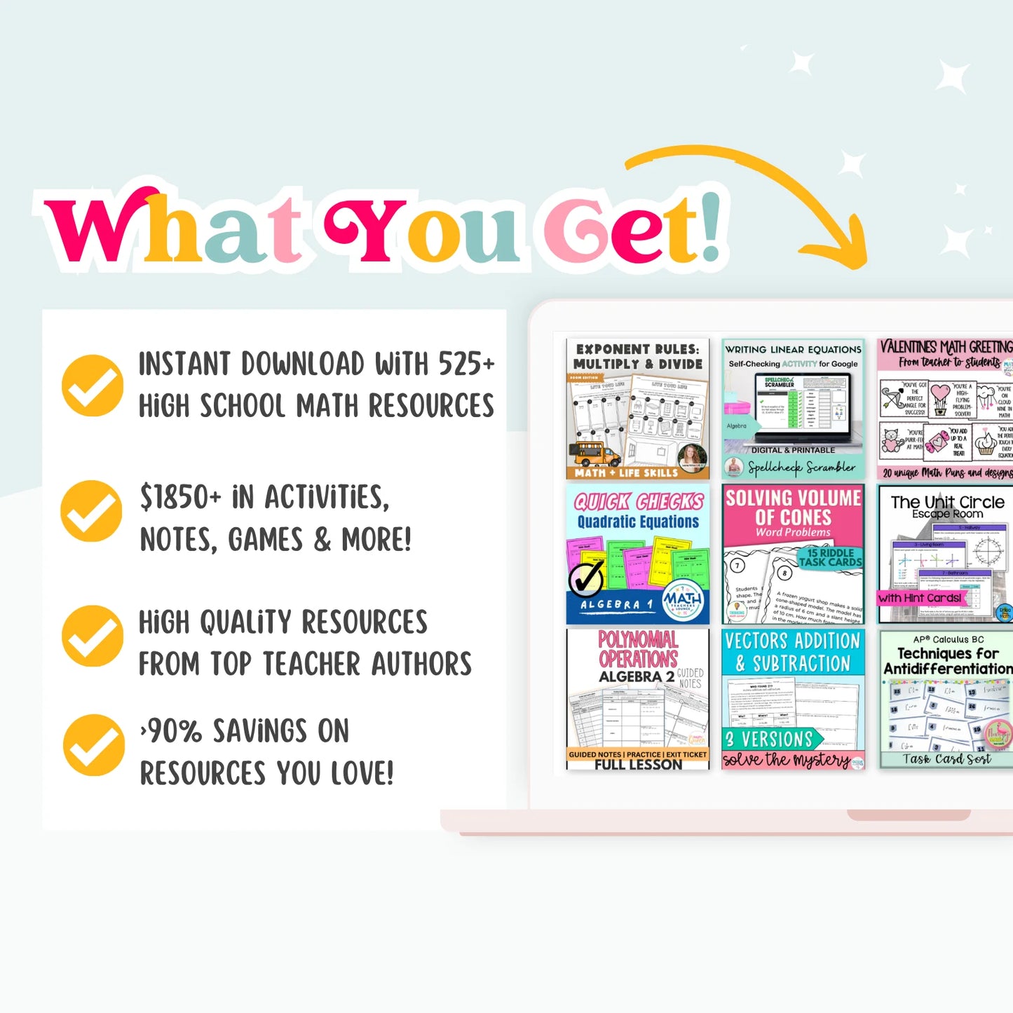 High School Mega Math Bundle