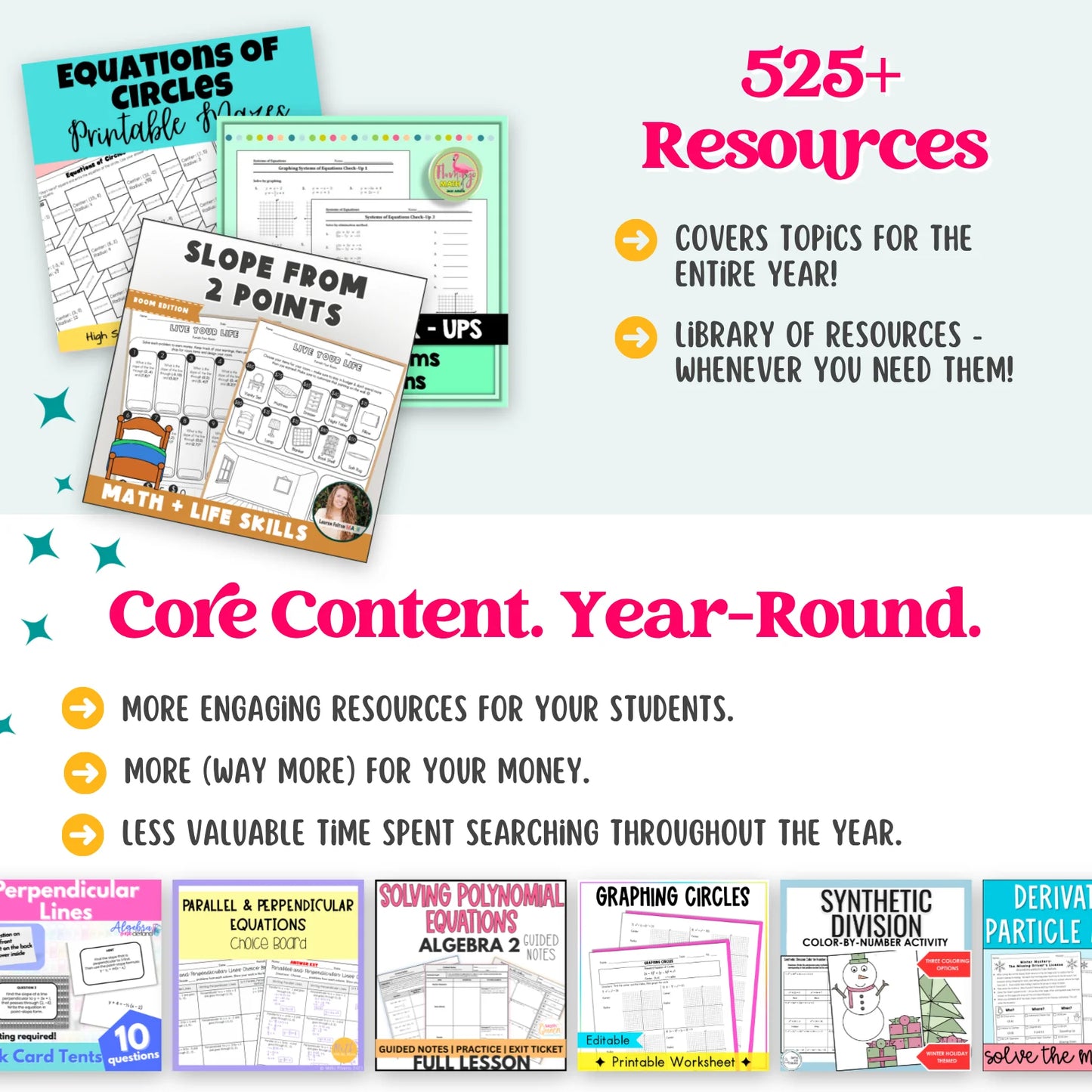 High School Mega Math Bundle