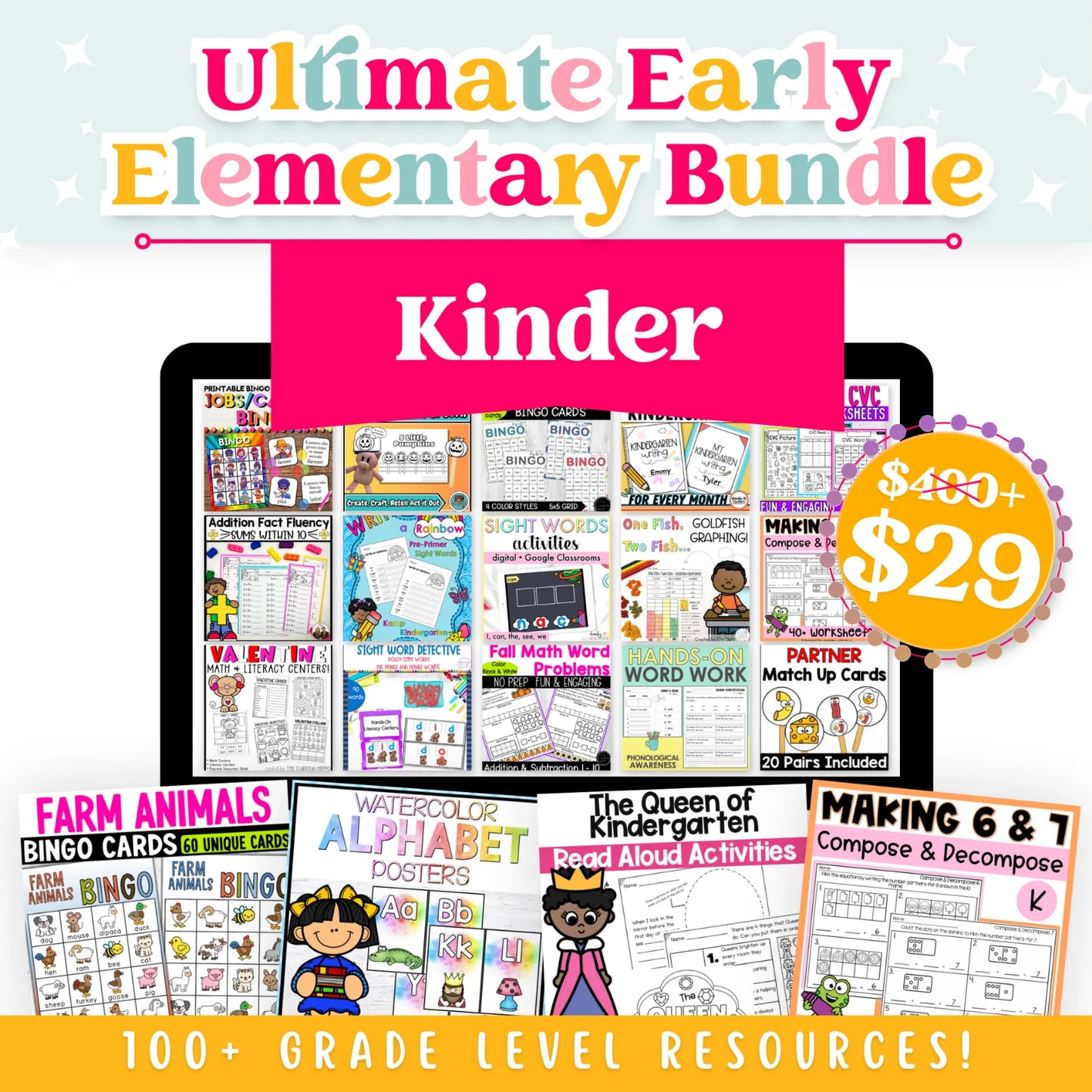 Kindergarten - Ultimate Bundle