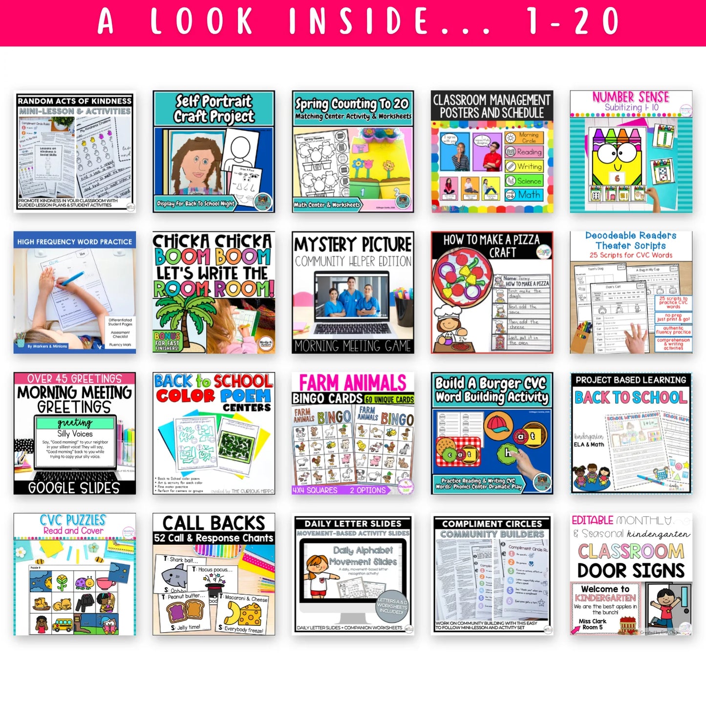 Kindergarten - Ultimate Bundle