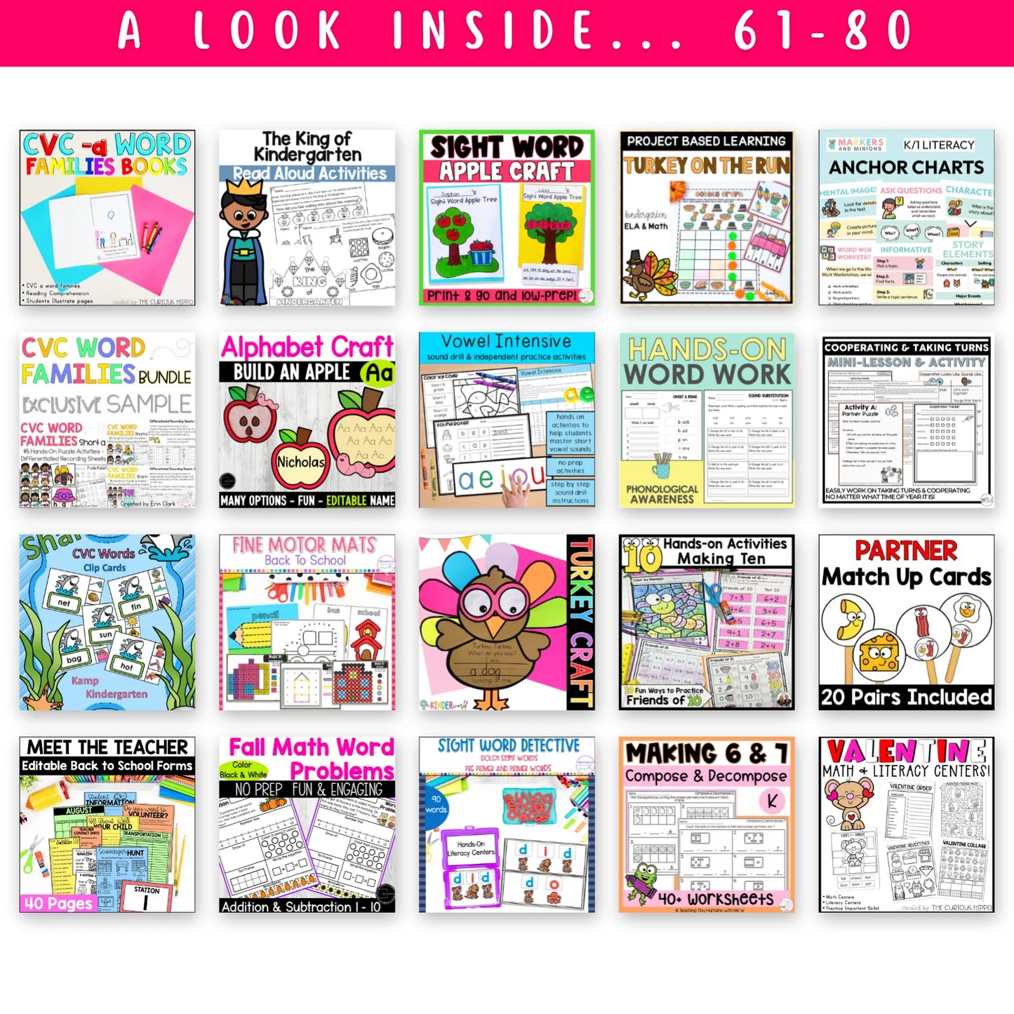 Kindergarten - Ultimate Bundle