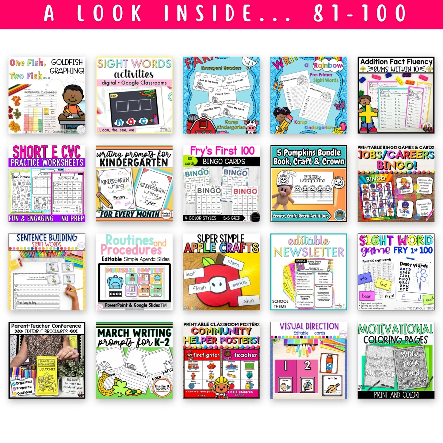 Kindergarten - Ultimate Bundle