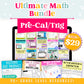 Pre-Cal/Trig Ultimate Math Bundle