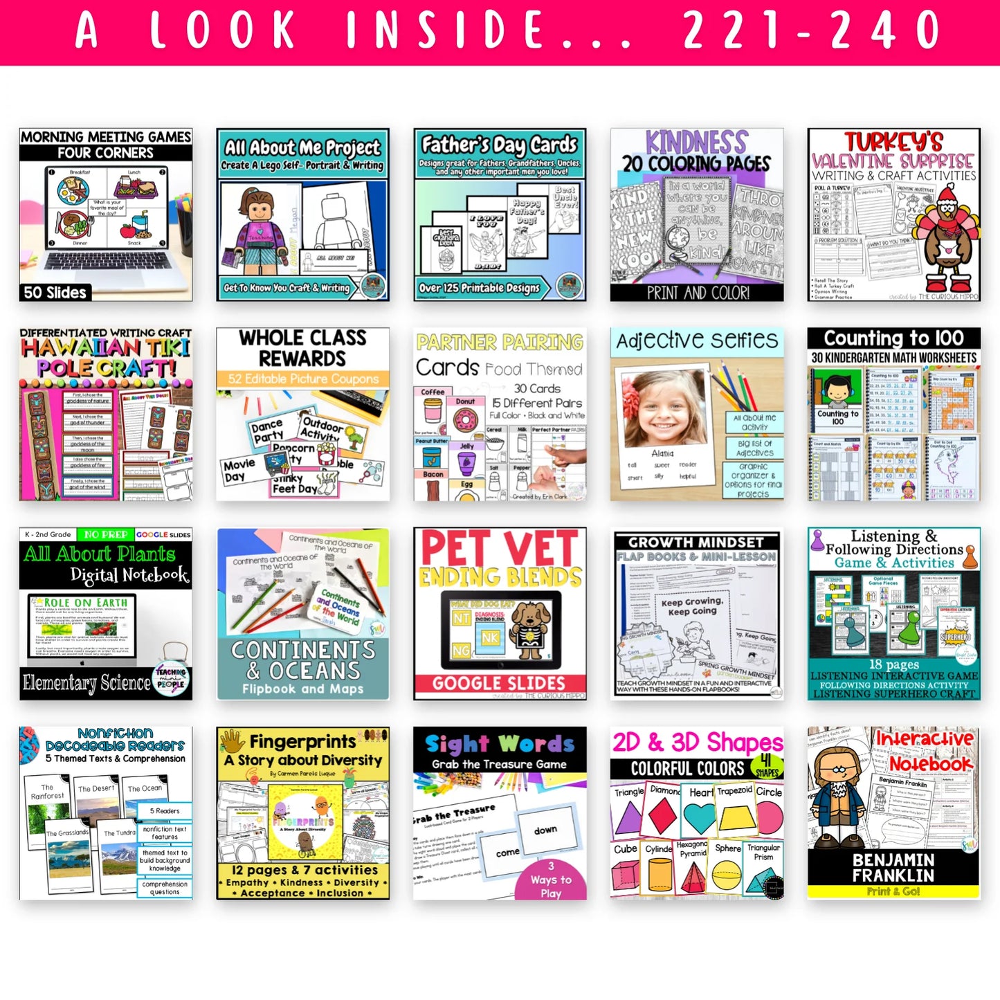 Pre-K, Kinder, 1st & 2nd Grade - Mega Bundle