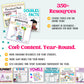Pre-K, Kinder, 1st & 2nd Grade - Mega Bundle