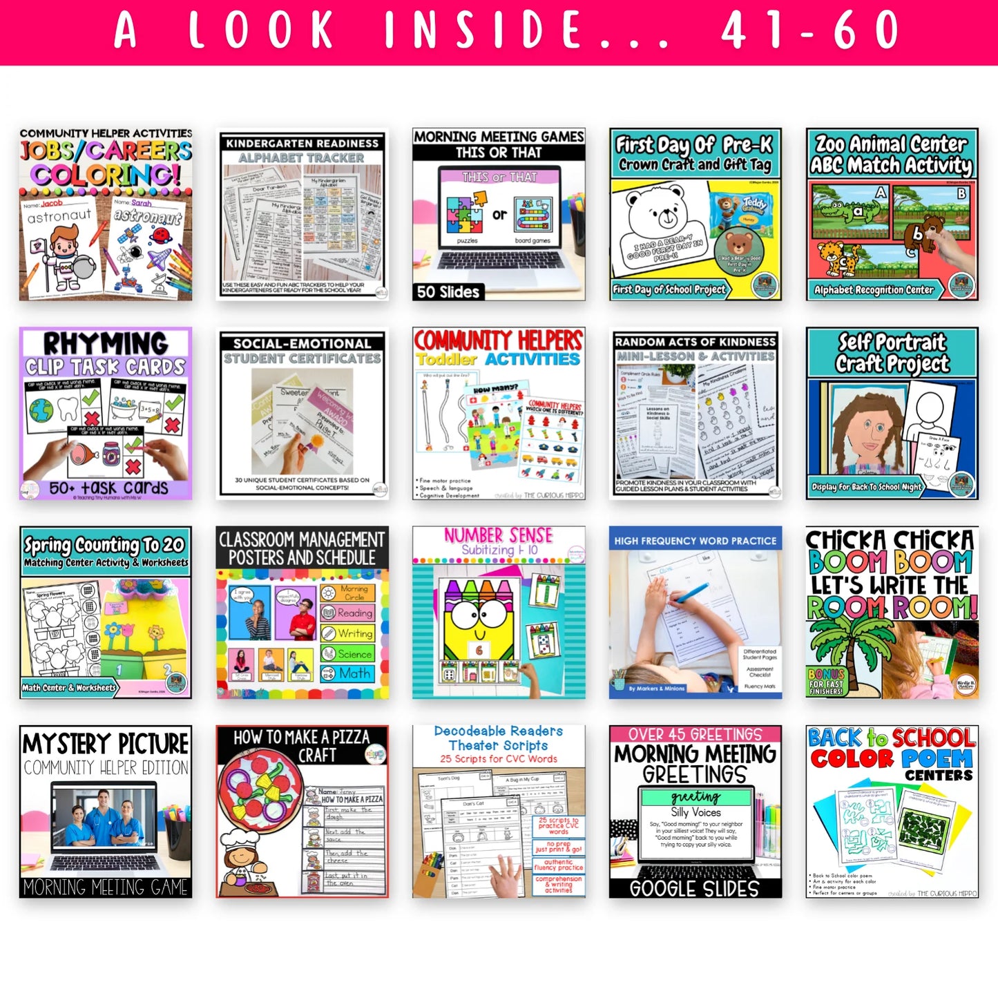 Pre-K, Kinder, 1st & 2nd Grade - Mega Bundle
